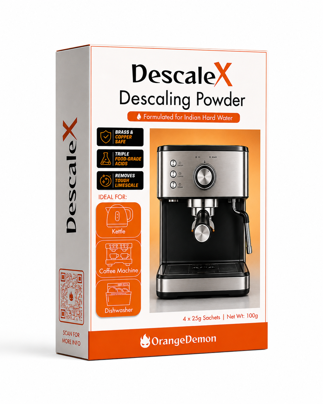 DescaleX dishwasher descaler powder
